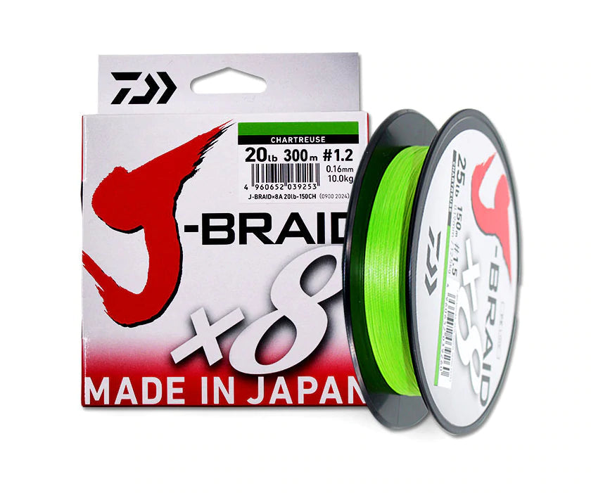 Linha Multifilamento Daiwa J-braid Grand X8 135m Verde
